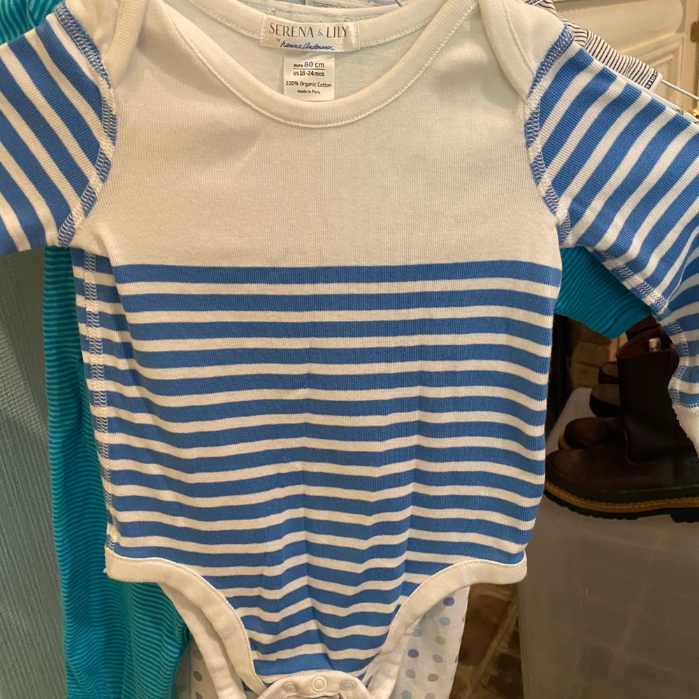 NWOT Serena and Lilly for Hanna Anderson bodysuit